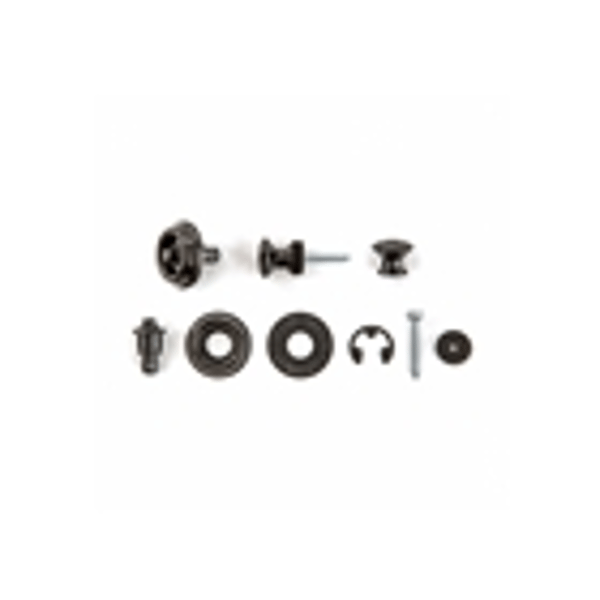 Dunlop SLS1033BK Straplok Dual Design Strap Retainer System, Black