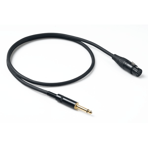 PROEL STAGE Cavo professionale sbilanciato con connessioni spina jack Mono Ø 6.3 mm Yongsheng - HPC225 - presa volante XLR 3P Yongsheng. Lunghezza: 3 metri. Colore disponibile: Nero. Altre lunghezze disponibili: visualizzare le specifiche tecniche