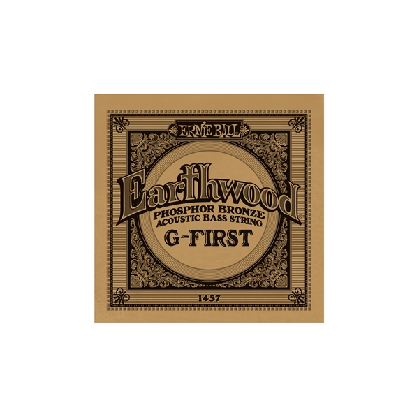 Ernie Ball 1457 Earthwood Phosphor Bronze Wound Bass .045