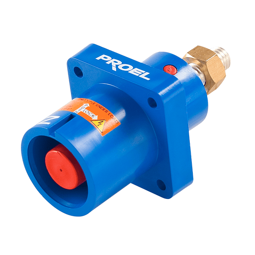 PROEL STAGE Spina da pannello Proel Lock. Colore: Blu. Fase: N.