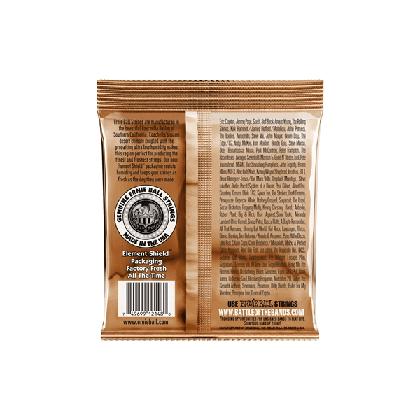 Ernie Ball 2148 Earthwood Phosphor Bronze Light 11-52