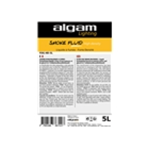 Algam Lighting FOG-HD-5L Liquido Fumo Alta Densità 5L