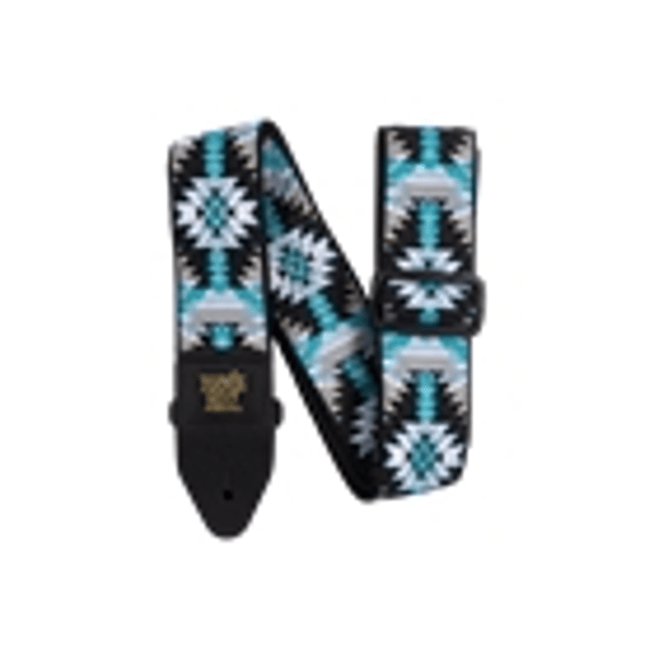 Ernie Ball 4609 Tracolla Albuquerque Blue Jacquard