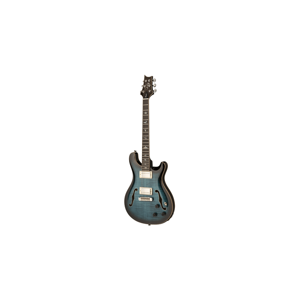 PRS SE Hollowbody II Piezo Peacok Blue SmokeBurst