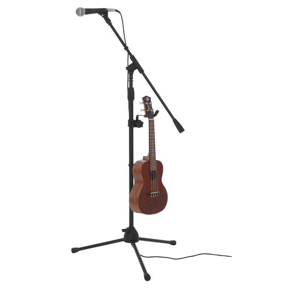 Gator Frameworks GFW-MICUKE-HNGR - Supporto con morsetto per ukulele o mandolino