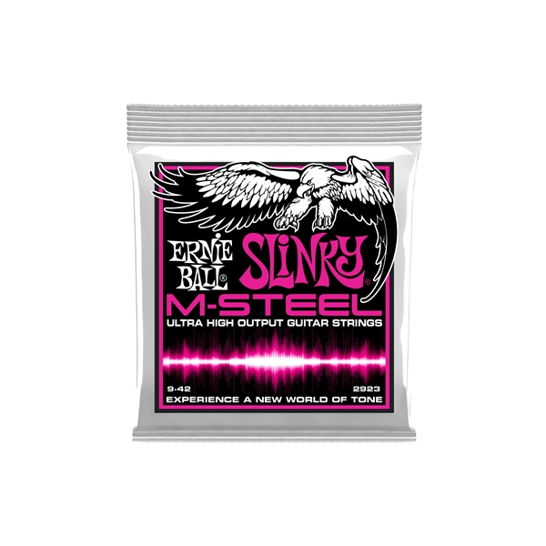 Ernie Ball 2923 M-Steel Super Slinky 9-42