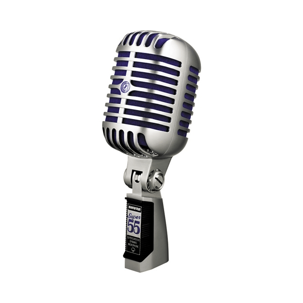 SHURE CENTRE SHURE SUPER-55 MICROFONO SUPERCARDIOIDE VINTAGE PER VOCE ANNI 50 ELVIS
