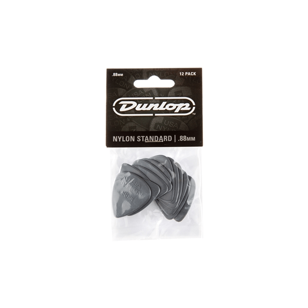 Dunlop 44P.88 Nylon Standard DarkGrey .88mm