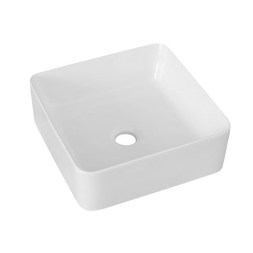 Lavabo da appoggio mod. la53 cm 34.5 x 34.5