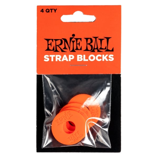 Ernie Ball 5620 Strap Blocks Red