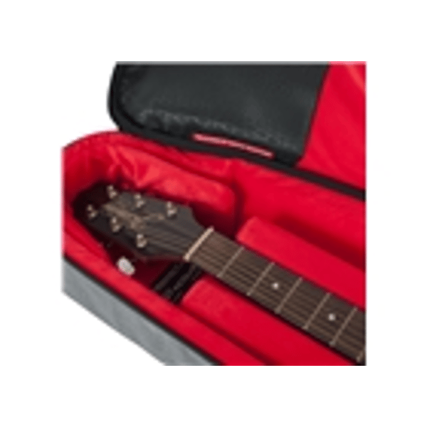 Gator Cases GT-ACOUSTIC-GRY Borsa Transit chitarra acustica Grigio chiaro