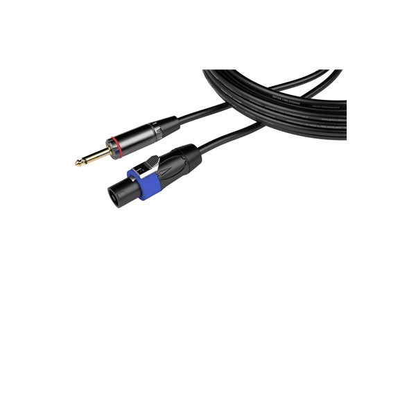 Gator Cableworks GCWH-SPK-15-1TL Cavo speaker jack TS dritto/speakon 4.5 m Serie Headliner