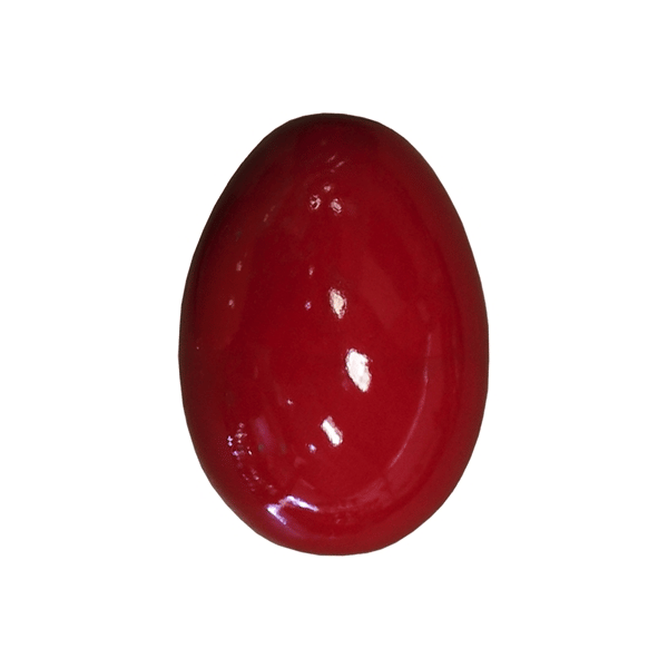 Tanga SHAK-11-ROUGE Shaker in plastica a forma di Uovo - Rosso