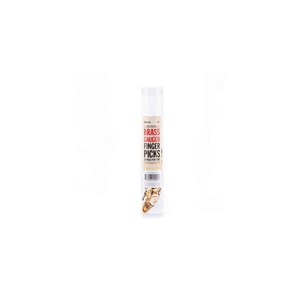 Dunlop 37R BRASS FINGER .020 - TUBO 20 PLETTRI