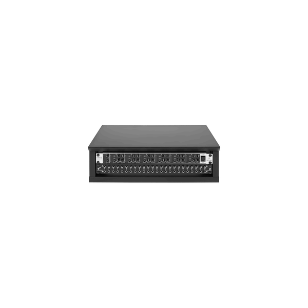 Gator Frameworks GFW-ELITERK-2U-BLK Rack in legno 2U, colore nero standard<br>