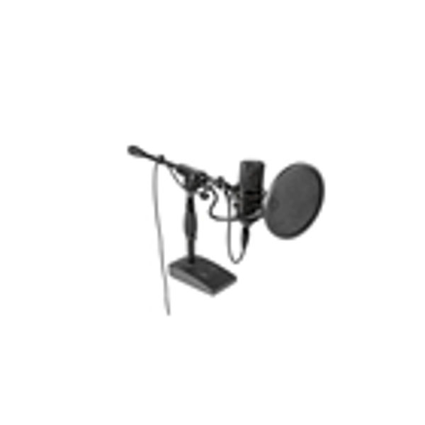 Gator Frameworks GFW-MIC-0821 Supporto microfonico per grancassa e amplificatore con braccio da 40,6 cm e base compatta<br>