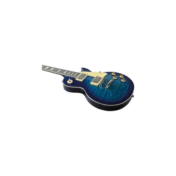 Eko Guitars VL-480 See Thru Blue Quilted