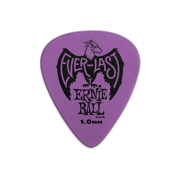 Ernie Ball 9193 Plettri Everlast Purple 1.00mm Busta da 12