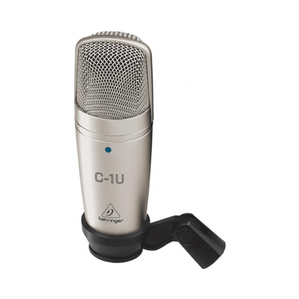 BEHRINGER C1U MICROFONO USB DA STUDIO A CONDENSATORE + SOSPENSIONE + CUSTODIA