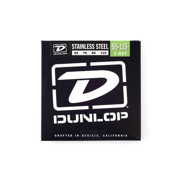 Dunlop DBS55115 Stainless Steel, Extra Heavy Set/4