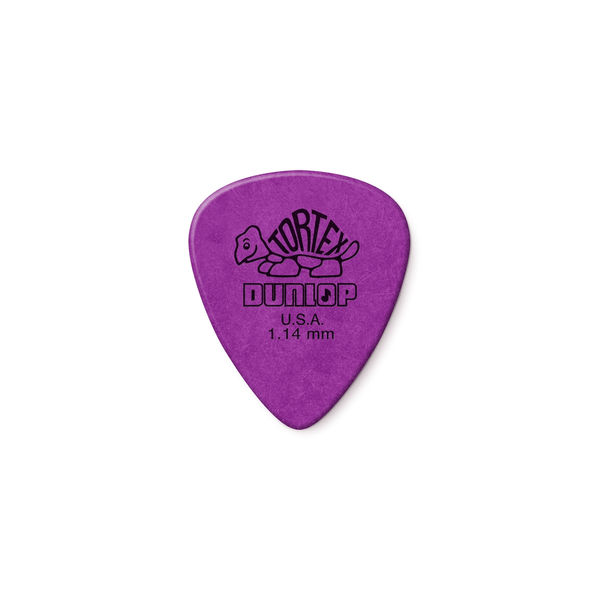 Dunlop 418P Tortex Standard Purple 1.14