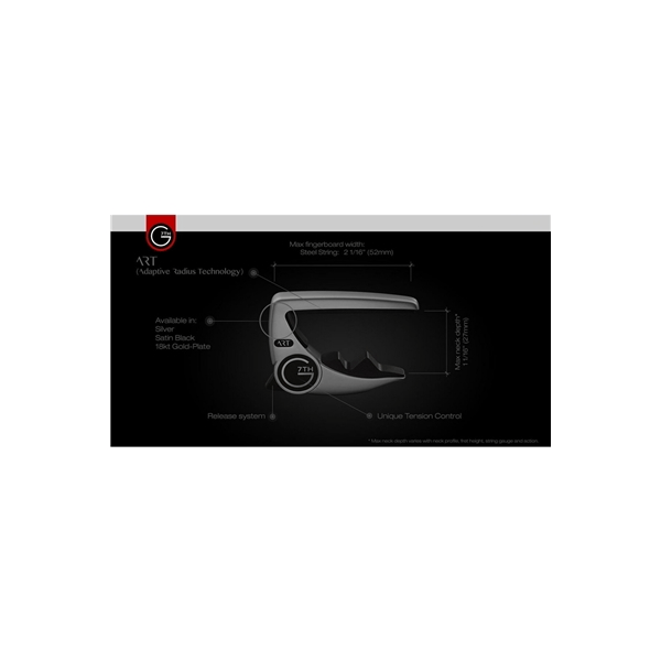 G7TH Performance 3 ART Classical Silver Capo