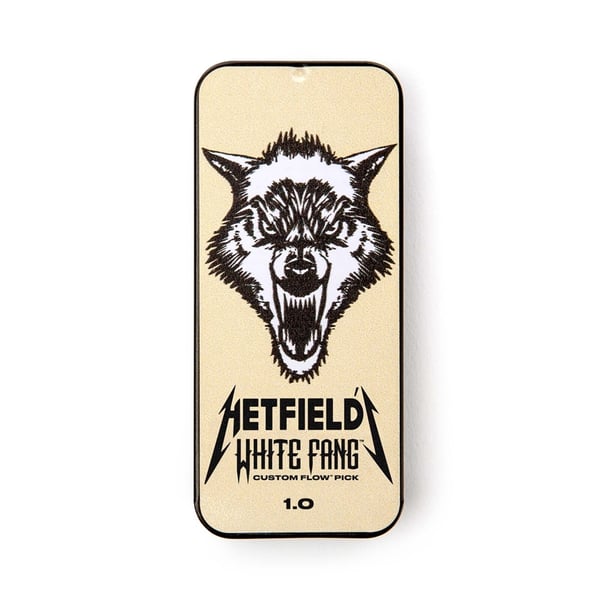Dunlop PH122T1.0 White Fang 1.00 mm Pick Tin