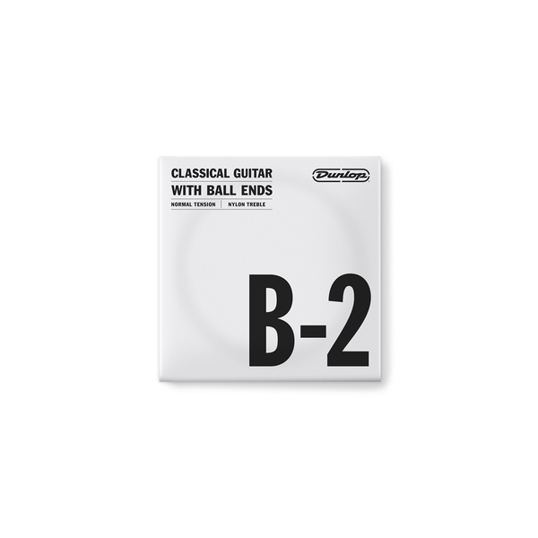Dunlop DCY02BNB Corda Singola Nylon 02 Liscia Tensione Normale
