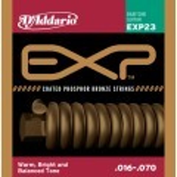 D'ADDARIO EXP Coated Baritone Guitar Strings, 16-70
