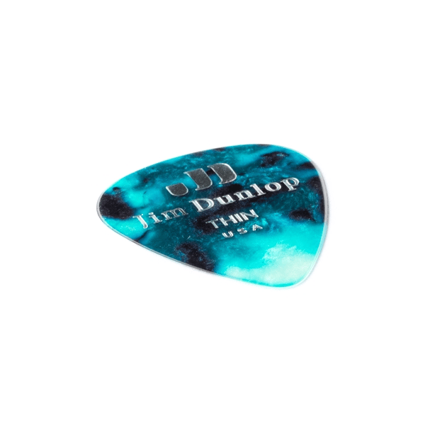 Dunlop 483P#11 Turquoise Perloid - Thin