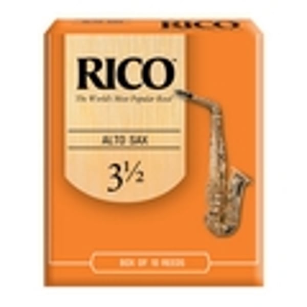 RICO Ance per Sax Alto in Mib, Misura 3.5, confezione 10 pz