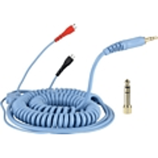 ZOMO Spiral cord DeLuxe per Sennheiser HD 25 - 3.5m - sky