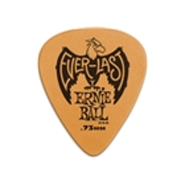 Ernie Ball 9190 Plettri Everlast Orange 0.73mm Busta da 12