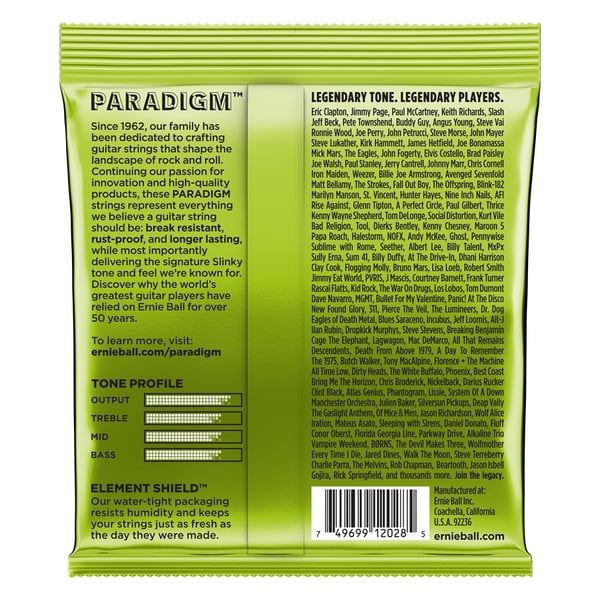 Ernie Ball 2028 Paradigm Regular Slinky 10-56