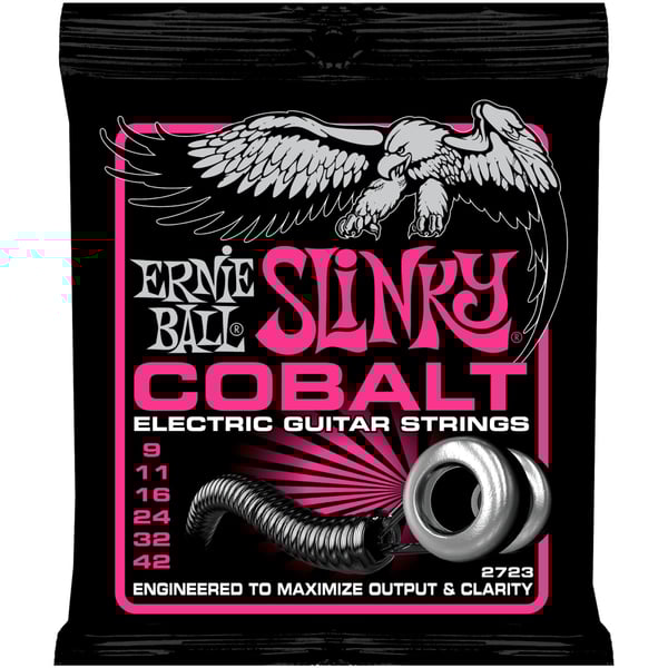 ERNIE BALL Cobalt Slinky - Super Light. Modello P02723