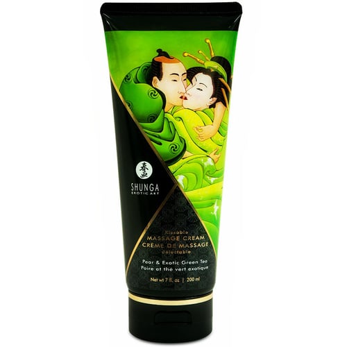 SHUNGA - CREMA MASAJE PERA &amp; TÉ VERDE 200 ML