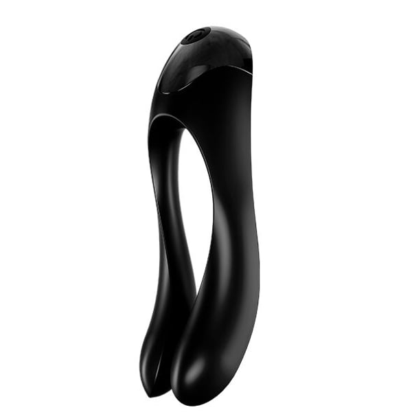 SATISFYER CANDY CANE FINGER VIBRATOR NOIR