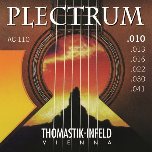 THOMASTIK AC111 ACOUSTIC GUITAR PLECTRUM STRING SET