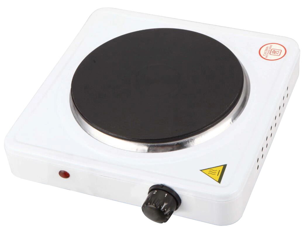 Piastra Elettrica/Fornello Elettrico 2000W Ø220mm - Made In Italy, Commutatore 4 Livelli, 230V