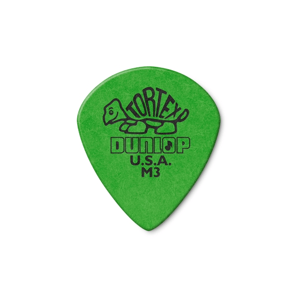 Dunlop 472R Tortex Jazz Green M3