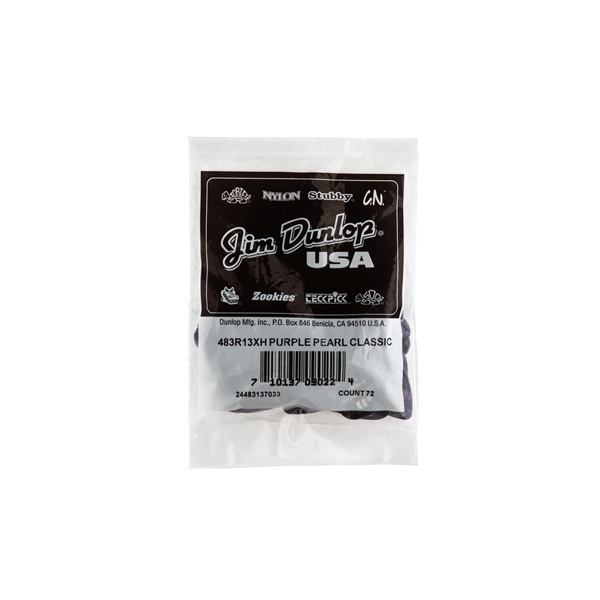 Dunlop 483R#13 Purple Perloid - X Heavy