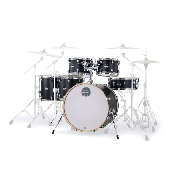 MAPEX IT MM628SFUKD MARS MAPLE STUDIOEASE 6 PEZZI MATTE BLACK