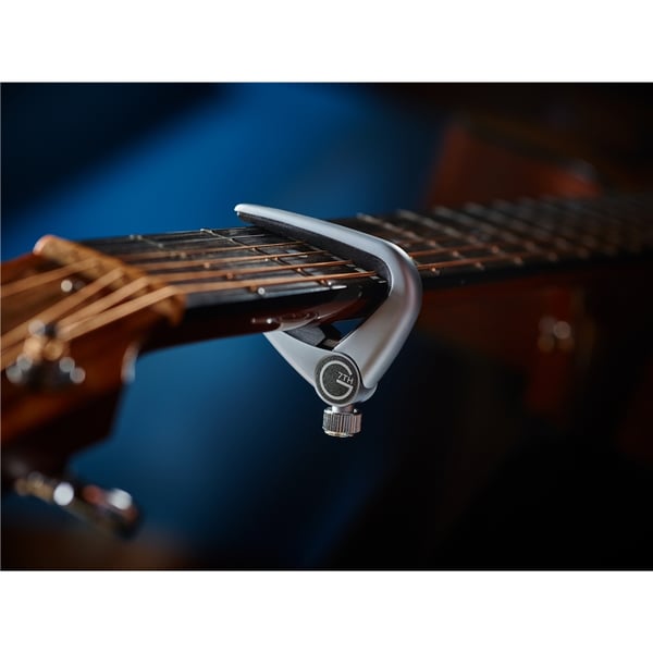 G7TH Newport 6 String Silver Capo
