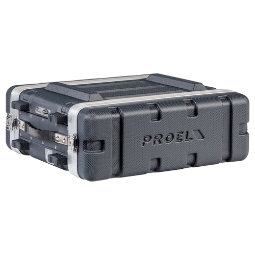 PROEL STAGE Custodia a rack 19' - 3 unità - realizzata in 'Polietilene FORCE'. Profondità interna utile: 307 mm