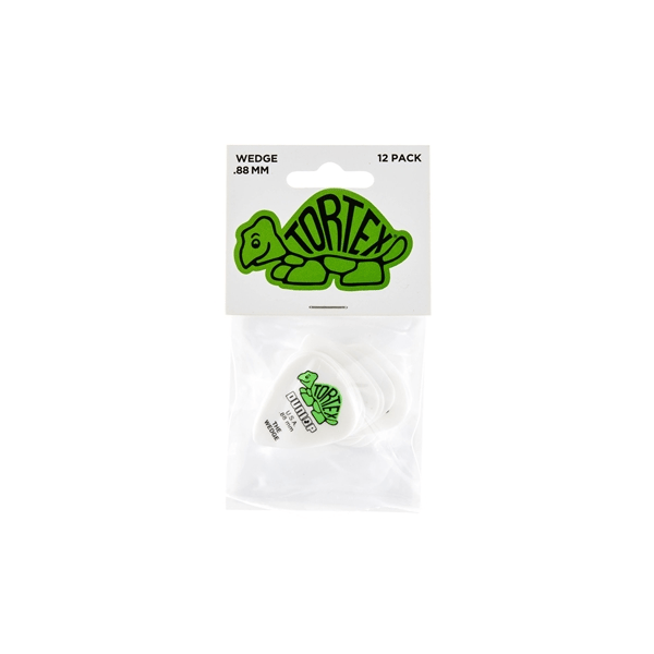 Dunlop 424P Tortex Wedge Green .88