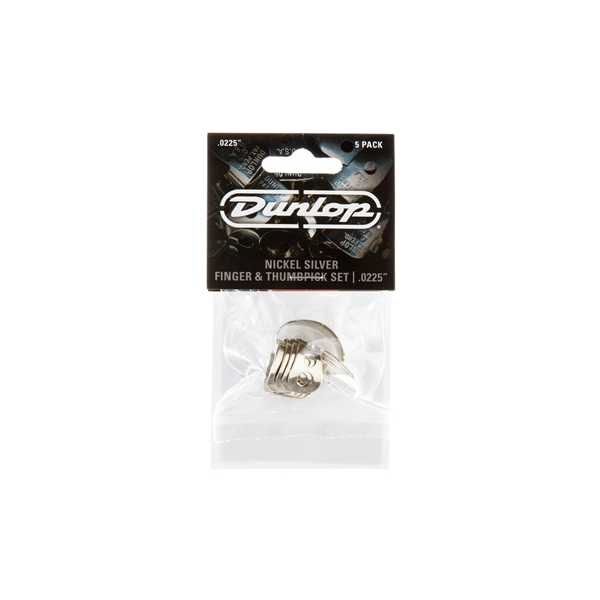 Dunlop 33P N/S 4FINGER & 1THUMB .0225 - PLAYER'S PACK 5 PLETTRI