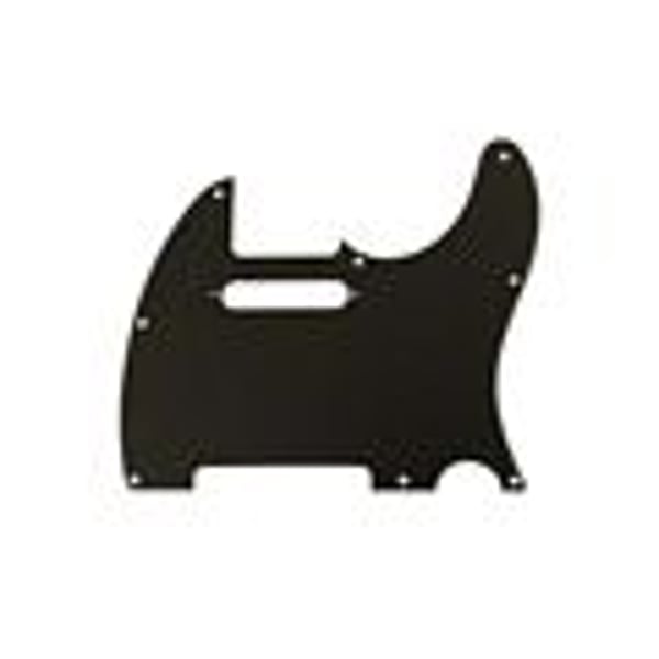 SOUNDSATION PARTS Mascherina per Chitarra Telecaster, 3 Strati, Black