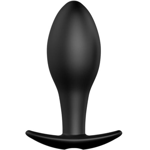 PRETTY LOVE BOTTOM PRETTY LOVE - PLUG ANALE ANCORANTE IN SILICONE 12 MODALIT DI VIBRAZIONE NERO