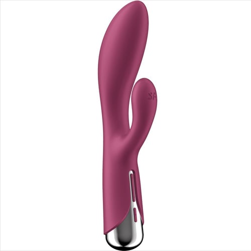 SATISFYER VIBRATOR SATISFYER - SPINNING RABBIT 1 CLITORIDE E STIMOLAZIONE DEL PUNTO G ROSSO