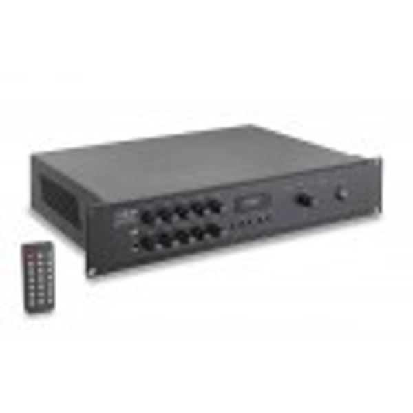 HELVIA Mixer-Amplificatore 1-Zona 350W 2-Unità Rack con DAB+/FM/USB/BT
